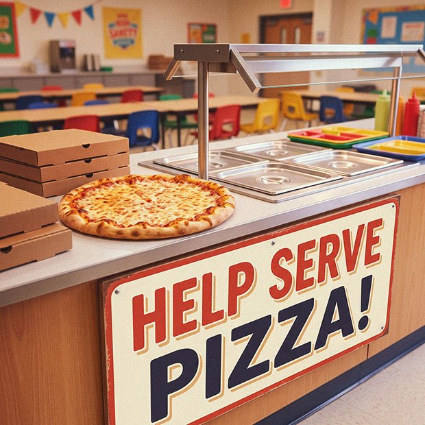 Pizza Friday Volunteers
